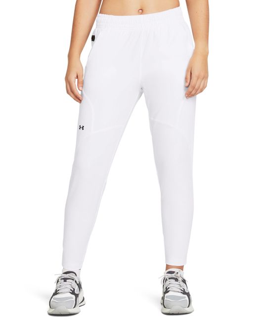 Under Armour White Unstoppable Hybrid Pants