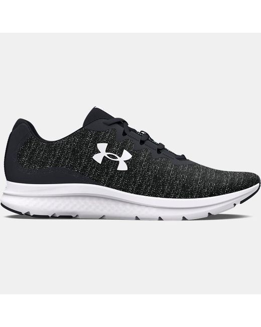 Under Armour Charged Impulse 3 Knit Running Shoes in Black for Men Lyst UK