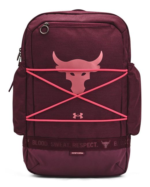 Under Armour Red Project Rock Brahma Backpack