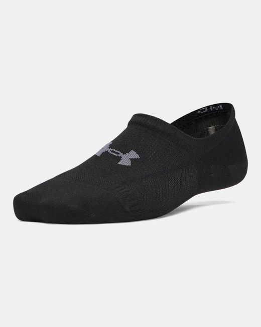 Under Armour Black Ua Vanish 3-pack Liner Socks