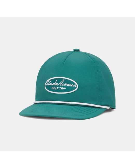 Under Armour Green Drive Mid Nylon Adjustable Hat Rack Rack for men