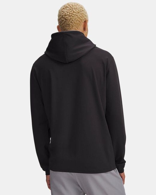Under Armour Black Drive Lightweight Hoodie Castlerock for men