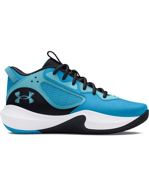 Under Armour Blue Lockdown 6 Basketball Shoes