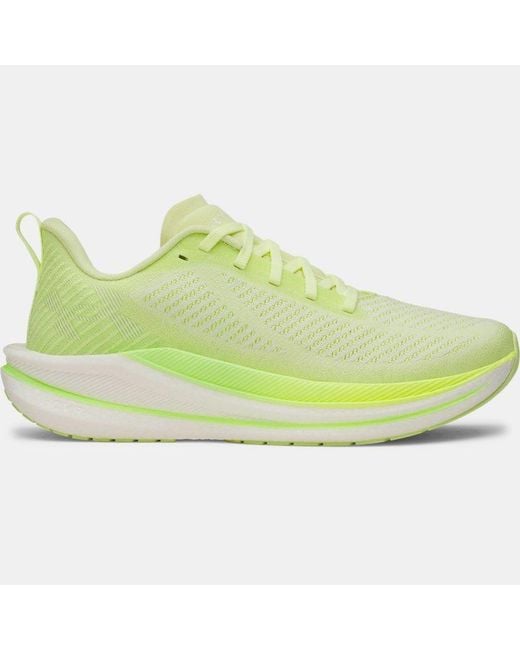 Under Armour Green Velociti Spd Running Shoes Fade Lumos Lime