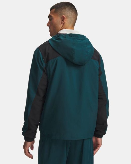 Under Armour Green Tech Sport Woven Jacket Arden for men
