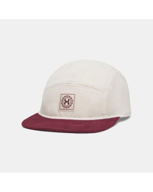 Under Armour Brown Essential Corduroy Camper Cap Stone Vintage for men