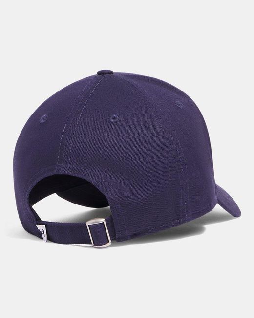 Under Armour Blue Essential Low Adjustable Cap Midnight for men