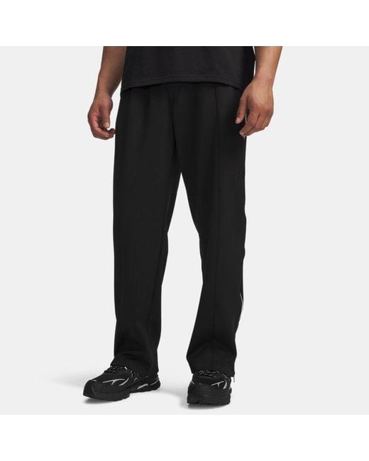 Under Armour Black Unstoppable Track Pants Ultimate for men
