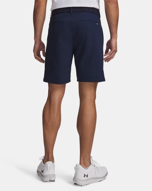 Under Armour Blue Matchplay Tapered Shorts Academy for men