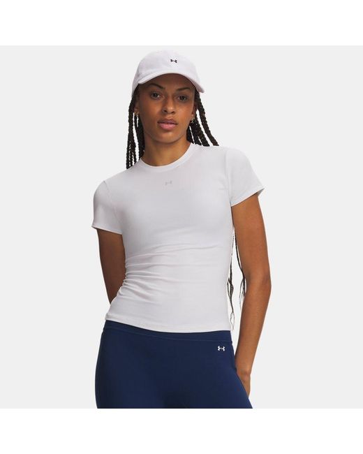 Under Armour Gray Motion Fitted Short Sleeve Halo