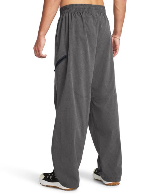 Under Armour Gray Unstoppable Vent Cargo Pants for men