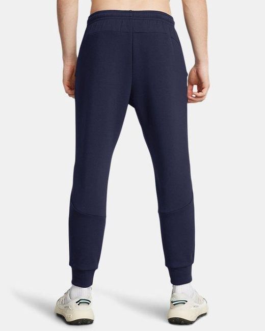 Jogger Unstoppable Fleece Da Uomo Midnight Marino Nero di Under Armour in Blue da Uomo