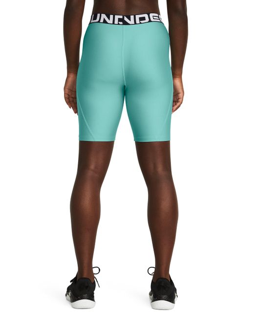 Under Armour Green Heatgear® 8" shorts für (20 cm) radial turquoise / weiß xs