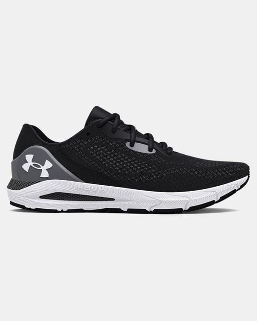 Under Armour Rubber Ua Hovr Sonic 5 Running Shoes in Black for Men - Lyst