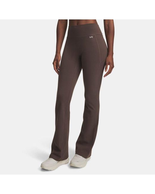 Under Armour Brown Ua Motion Boot Cut Pants