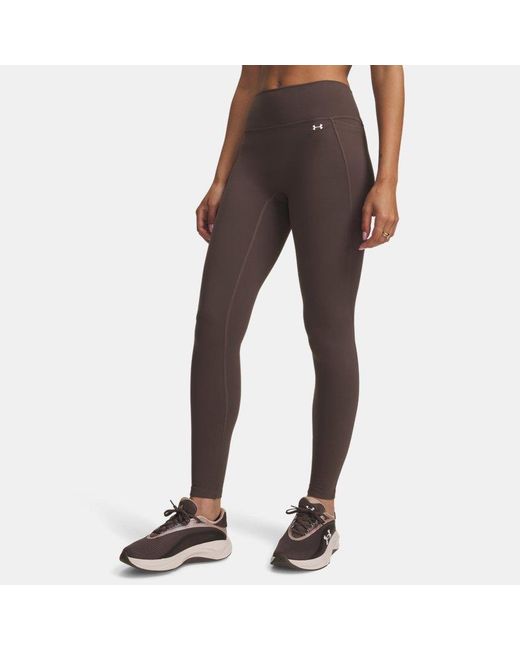 Under Armour Brown Motion Leggings Peppercorn