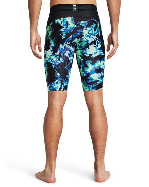 Under Armour Heatgear® iso-chill lange shorts mit aufdruck für vapor in Blue für Herren