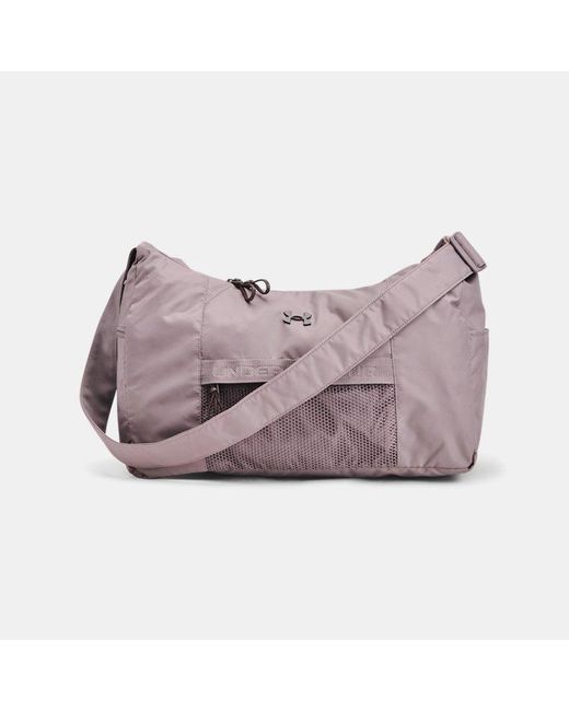 Under Armour Pink Studio Slouchy Duffle Tetra Fresh Clay