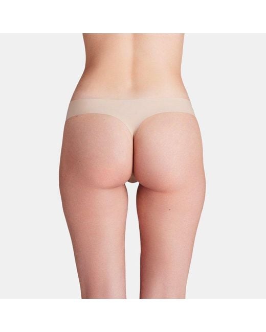 Under Armour Pure Stretch No Show Damesstring – Set Van 3 Hue500 Hue500 in het Pink