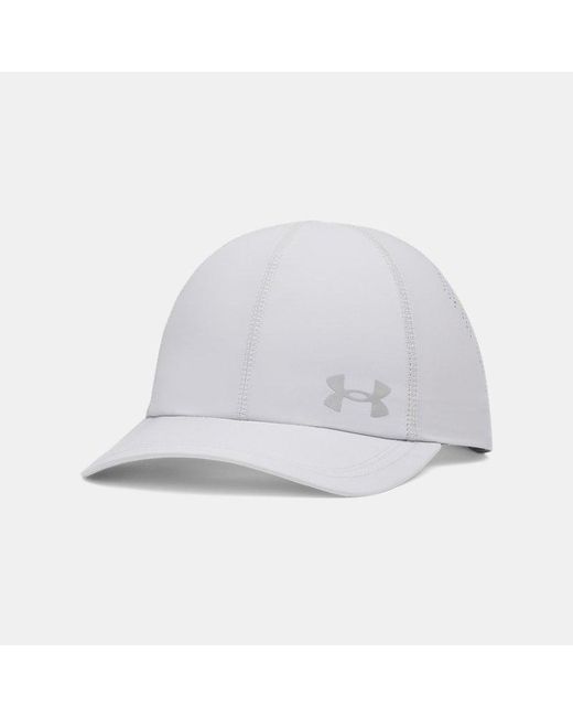 Under Armour Gray Velociti Low Adjustable Cap Mod Mod Reflective for men