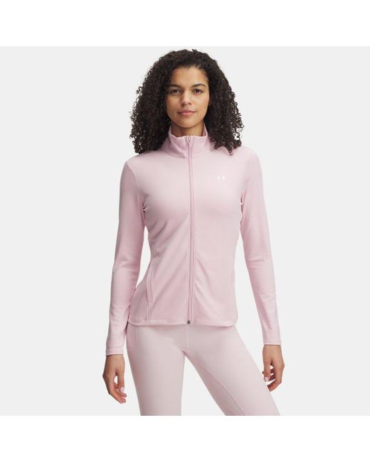Under Armour Pink Motion Jacke Für Damen Prime Weiß