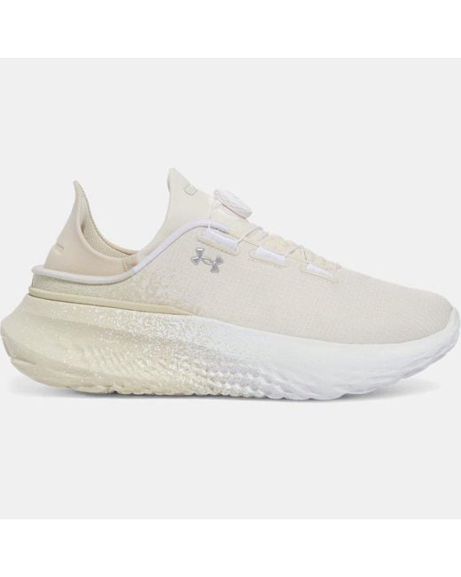 Zapatillas Slipspeed Mega Fade Piedra Khaki Base Metalico Plata Under Armour de color White