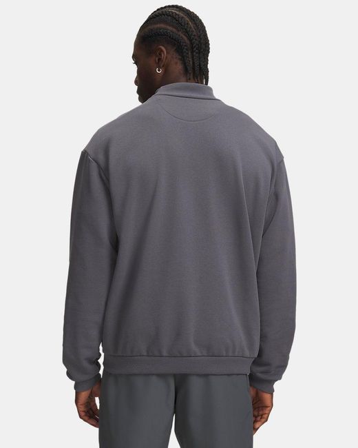 Under Armour Gray Icon Heavyweight Terry Crew Castlerock Ultimate for men