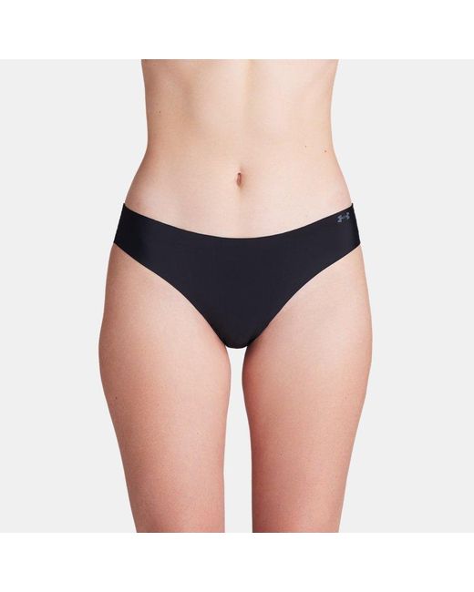 Bikini Invisible Pure Stretch Para Mujer Under Armour de color Black