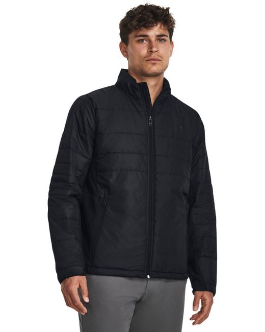 Under Armour Storm Session Golf Jacket in Black for Men Lyst UK