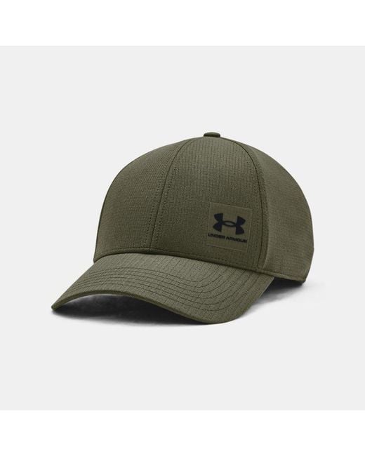 Under Armour Green Iso-chill Armourvent Stretch Fit Hat, for men