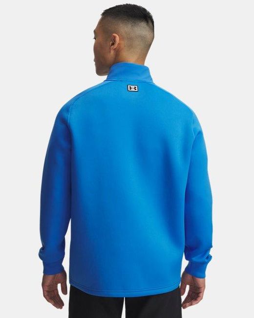 Parte De Arriba Con Media Cremallera Drive Pro Hybrid Para Hombre Atlantis Negro Under Armour de hombre de color Blue