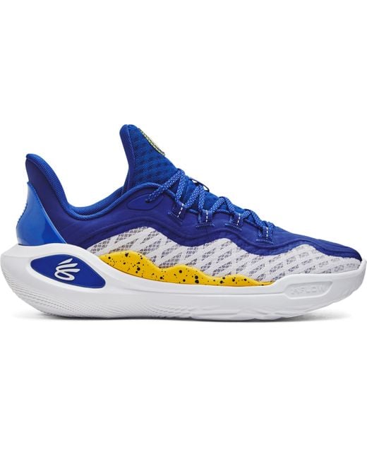 Under Armour Blue Curry 11 'dub Nation' Basketball Shoes