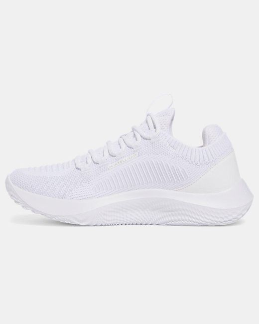 Under Armour White Dynamic 2 Training Shoes Distant Halo for men