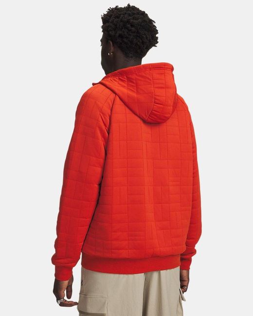 Under Armour Unstoppable Fleece Textured Full Zip Surplus for men