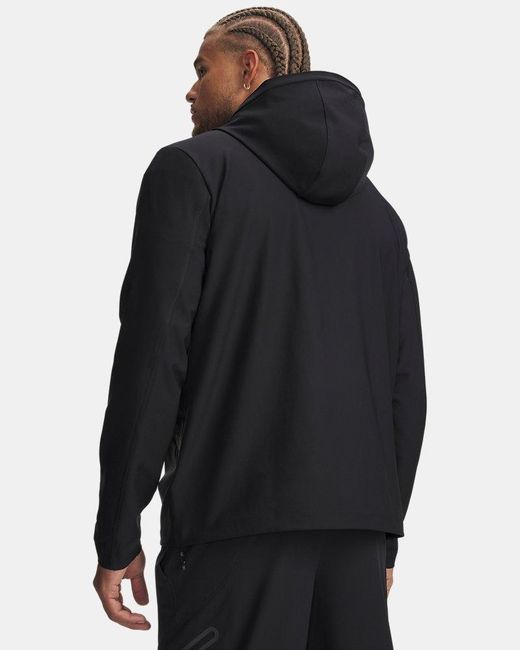 Under Armour Black Unstoppable Woven Jacket for men