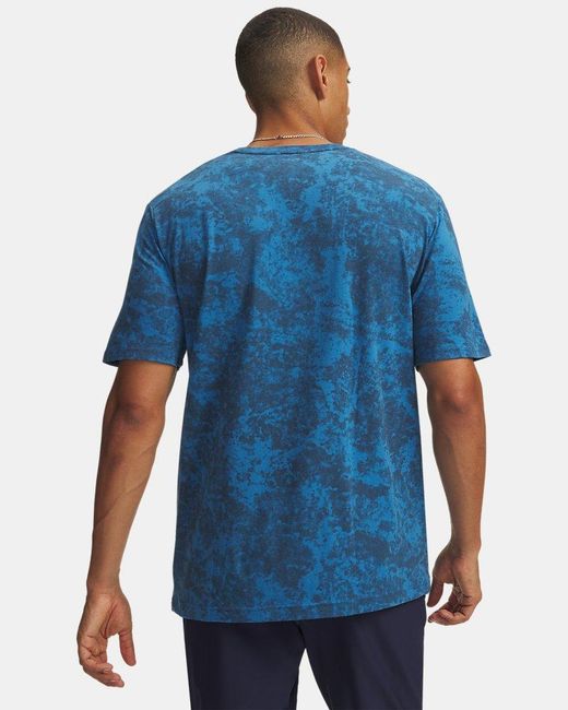 Under Armour Blue Ua Icon Short Sleeve for men