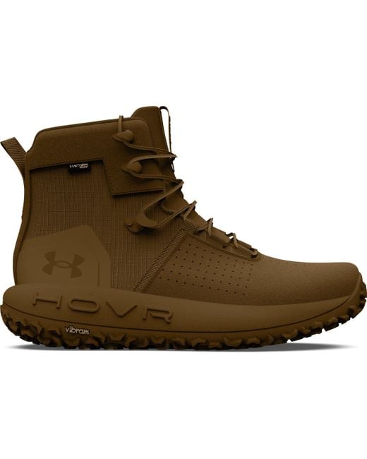 Under Armour Ua Hovr Infil Waterproof Rough Out Tactical Boots in Brown for Men Lyst