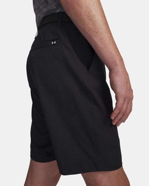 Under Armour Black Drive Tapered Shorts Halo for men