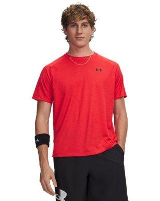 Under Armour Tech Textured Short Sleeve Venom for men