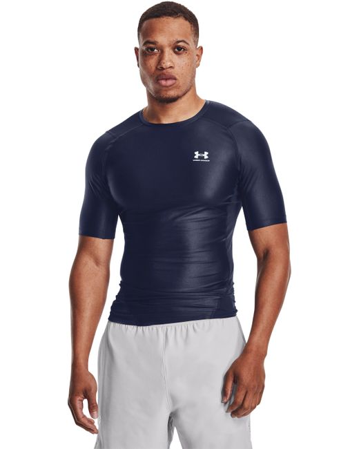 Under Armour Blue Iso-chill Compression Short Sleeve for men