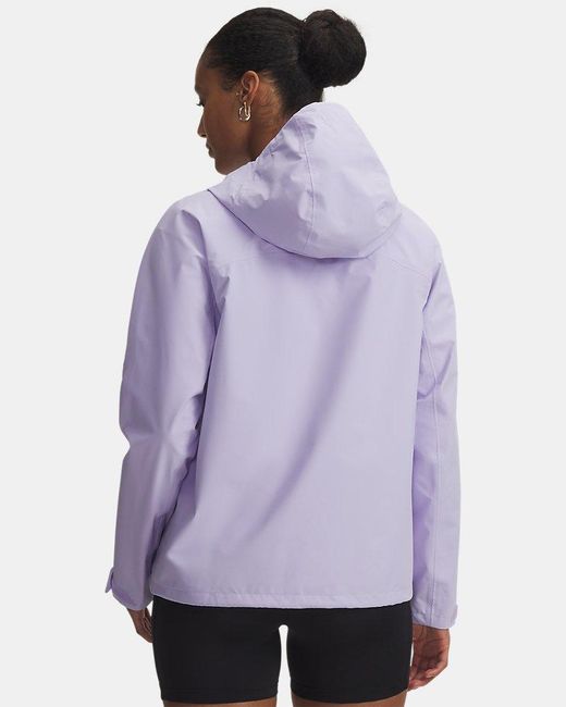 Under Armour Purple Cloudstrike Jacket Crest