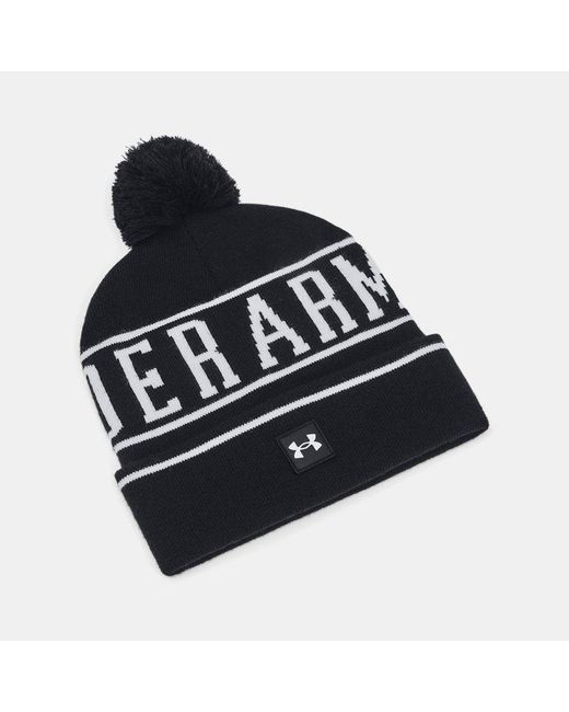 Under Armour Blue Ua Halftime Pom Beanie for men