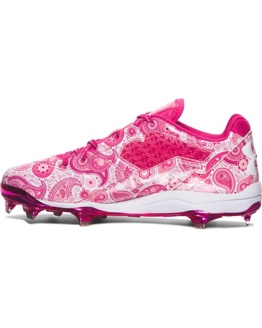 Under Armour Men's Ua Mother's Day Edition Diamondtips Baseball Cleats in  Pink for Men | Lyst