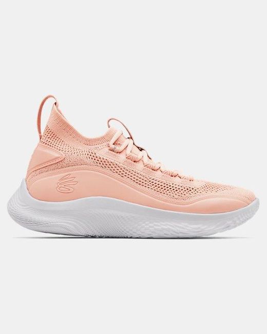 Chaussures de basketball Curry Flow 8 Under Armour en coloris Pink