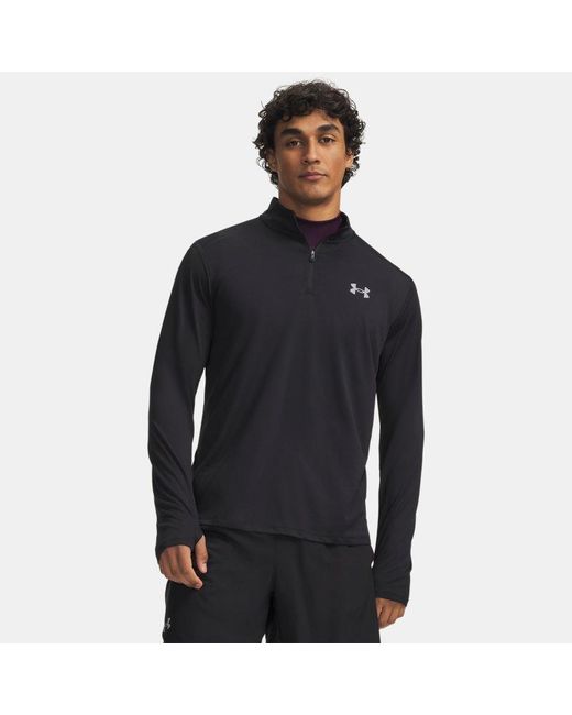 Under Armour Black Tech Utility ¼ Zip Steel for men