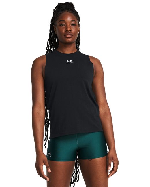 Under Armour Black Rival Muscle Tank