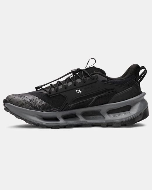 Chaussure De Trail Explor Unisexe Blanc Under Armour en coloris Black