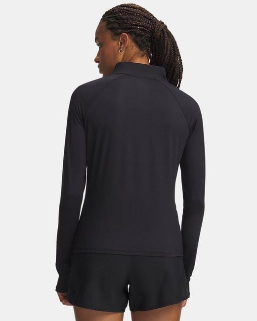 Under Armour Black Velociti ½ Zip Ultimate Reflective