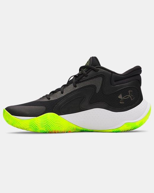 Under Armour Green Jet '25 Basketball Shoes Metallic
