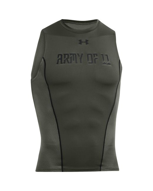 Under Armour Men's Army Of 11 Compression Short Sleeve Shirt - Black